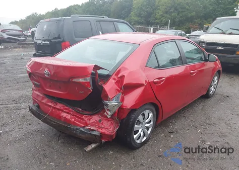 2014 Toyota Corolla Le from USA, damaged, VIN 2T1BURHE6EC109075
